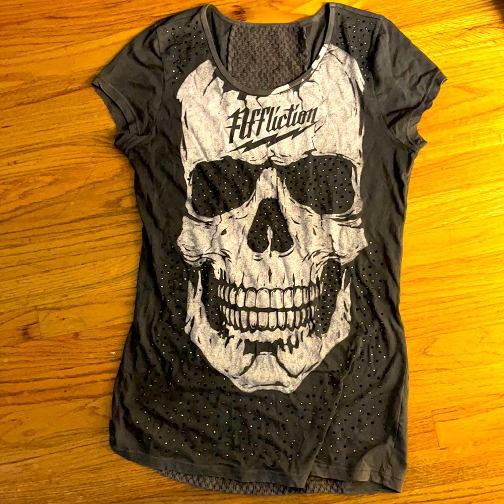 Studded Affliction top